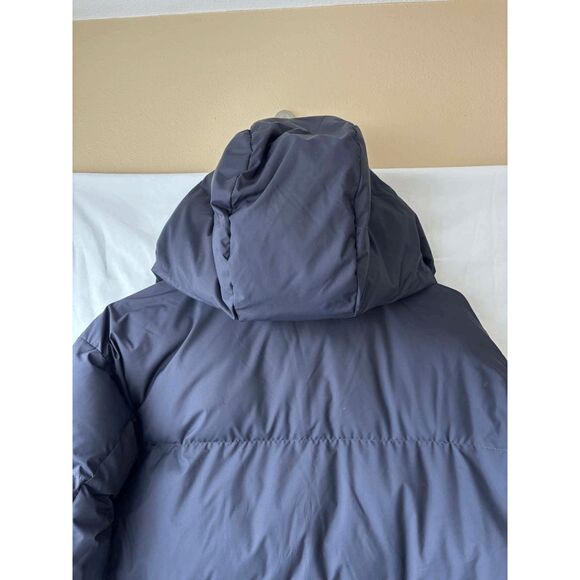 Everlane the Long Puffer Coat Jacket in Deep Navy Womens Size XS WITH FLAW - Picture 4 of 7